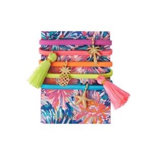 Lilly Pulitzer Charm Hair Ties NWT